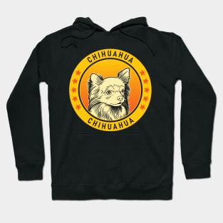 Long Haired Chihuahua Dog Portrait Hoodie